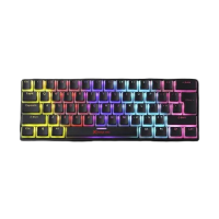Xtrike Me GK-985P 60% PUDDING Rainbow LED Mechanical Gaming Keyboard